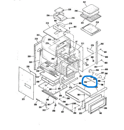 OEM ORIG #253 ON DIAGRAM