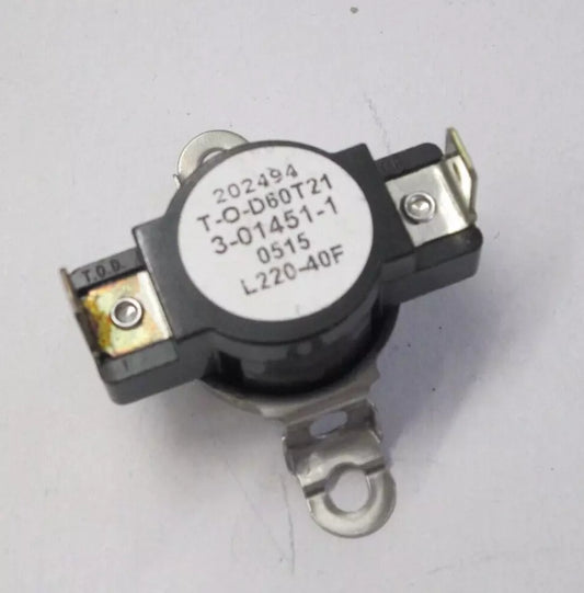 Whirlpool / Maytag Dryer High Limit Thermostat Y301451 / 301451 >> NLA <<