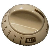 Frigidaire Oven / Range Knob-Top Valve, ALMOND 316109514 >> NLA <<