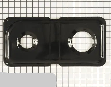 General Electric Oven / Cooktop Burner Drip Pan RIGHT SIDE Black WB34K10021 > NLA <