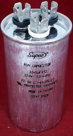 SUPCO Run Capacitor CD30+5X370R Round