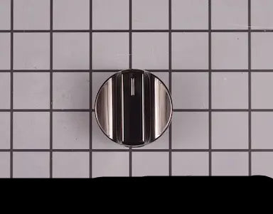 Whirlpool Range/Cooktop Top Burner Knob BLACK CHROME W11544663 >> OEM <<