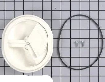 Whirlpool Dishwasher Detergent Cup Dispenser w/ Gasket & Screws WP9740171 >> NLA <<