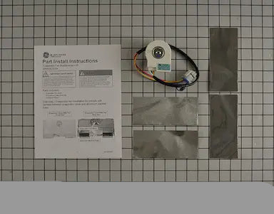 General Electric Refrigerator Evaporator Fan Motor Kit WR60X32614 >> OEM <<