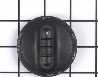 Maytag Oven/Range/Cooktop Top Burner Knob BLACK 314494B >> NLA <<