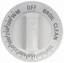 General Electric Oven/Range Thermostat Knob WHITE WB03K10112 >> NLA <<