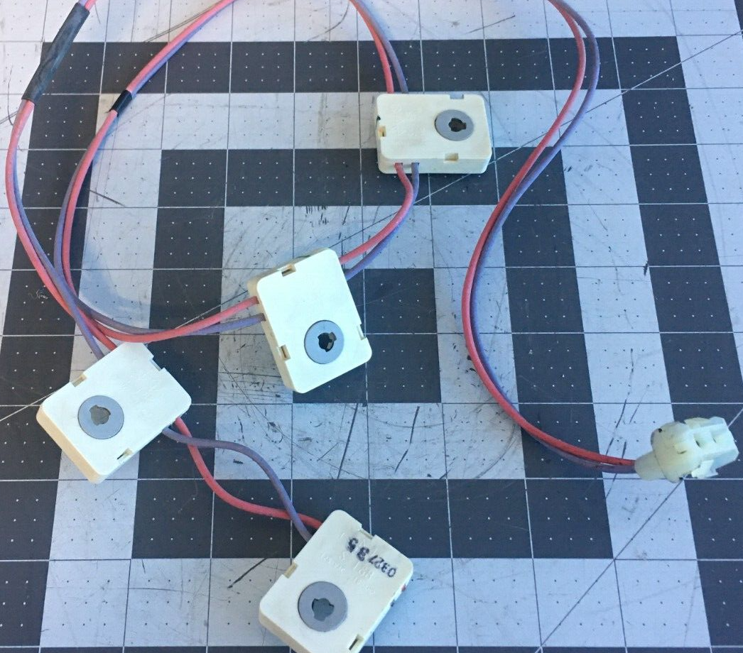 General Electric Oven Top Burner 4 Spark Ignition Switch Assy WB24K10021>> NLA <<