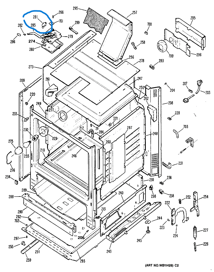 #281 ON DIAGRAM