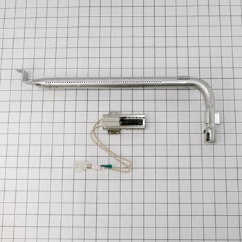 General Electric Range/Oven Gas Range Bake Burner Assy with Igniter WB16K10035 > OEM <