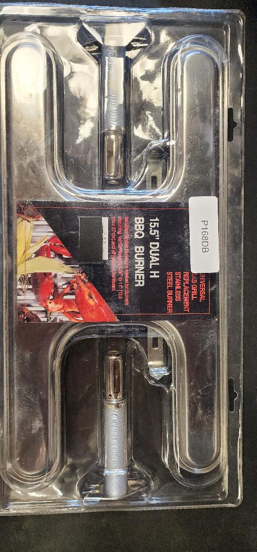 15.5" UNIVERSAL BBQ H BURNER # P168DB
