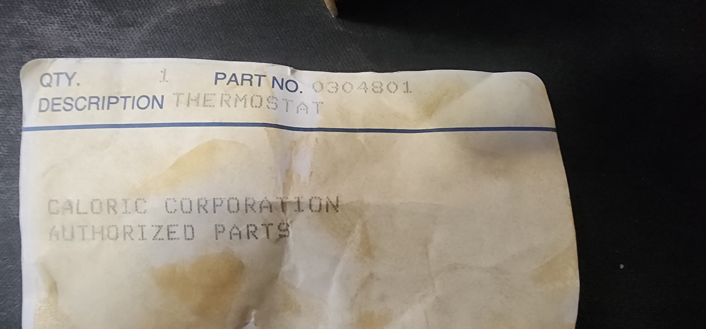 Whirlpool/Amana/Caloric Oven Thermostat Assy 0304801 >> NLA <<