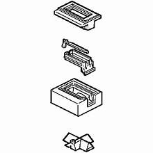 Maytag/Whirlpool Refrigerator Damper/insulation Kit 12001838 >> NLA <<