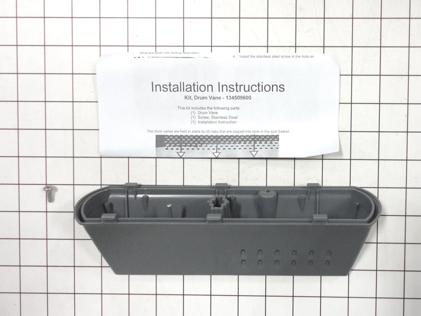 Frigidaire Washing Machine Washer Drum Baffle 134509600 >> OEM <<