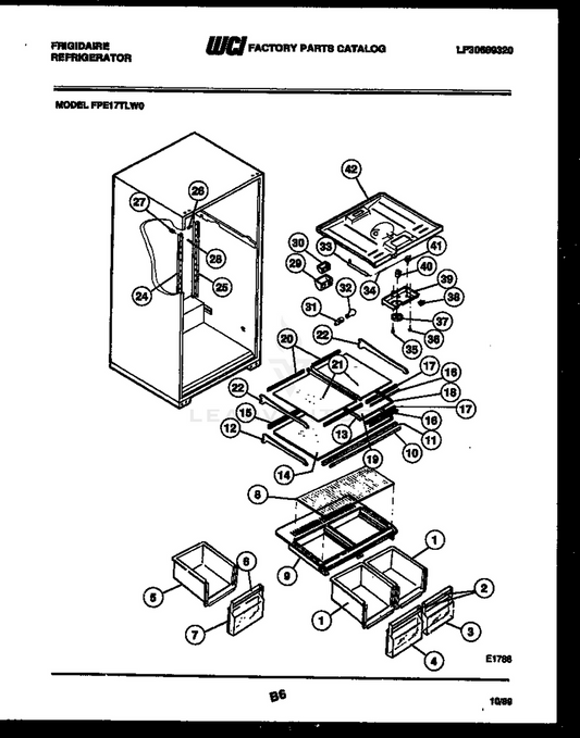 Frigidaire Refrigerator Shelf-Glass 3018876 >> NLA <<