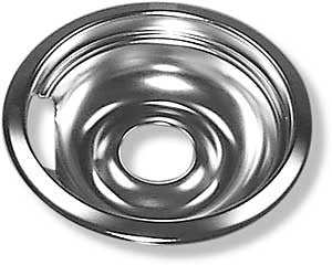 Frigidaire Oven/Range Top Burner Drip Pan 6-inch Chrome 5300147221 >> NLA <<