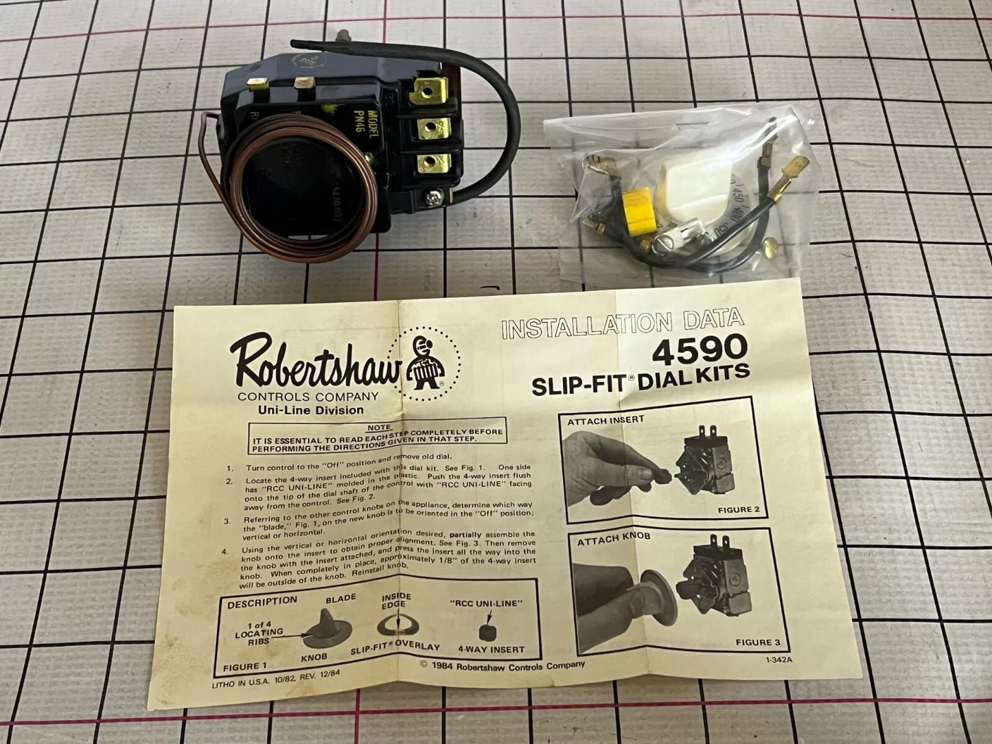 Robertshaw Oven Temp Control 5420-003, exact replacement for 5309957107 >> NLA <<