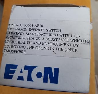 Eaton Oven Top Burner Infinite Sw Exact Replcmnt for 5309957157/66004-AF10 > NLA <