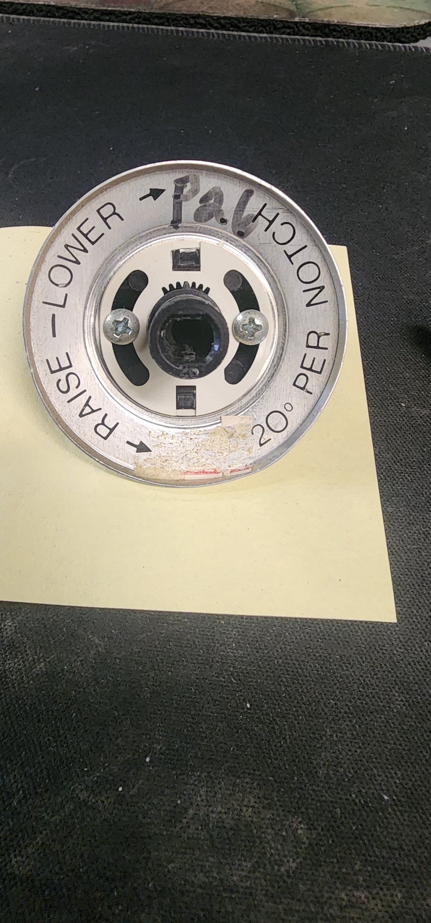 Frigidaire Oven / Range Electric Thermostat Self Clean Knob 5303271781 >> NLA <<