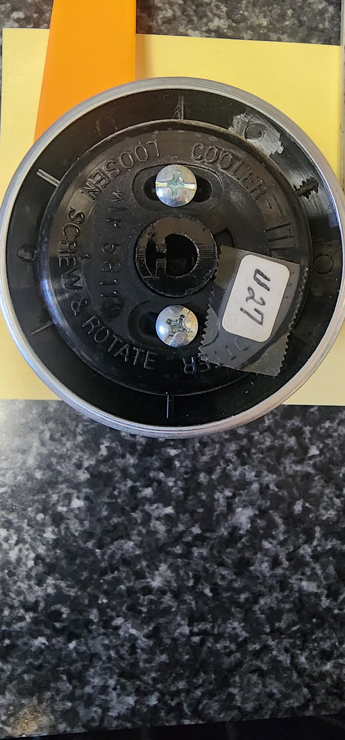 General Electric Oven/Range Thermostat Knob WB3K91 >> NLA <<