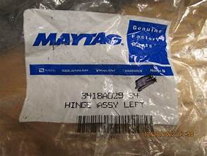 Maytag Oven/Range Hinge Bracket Assy LEFT Side 3418A029-34 >> NLA <<