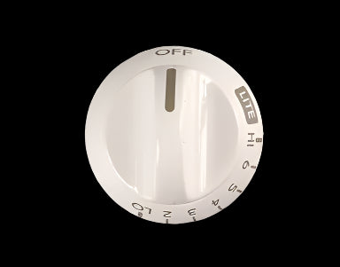 Frigidaire Oven / Range Knob-Top Valve, WHITE 316109513 >> NLA <<