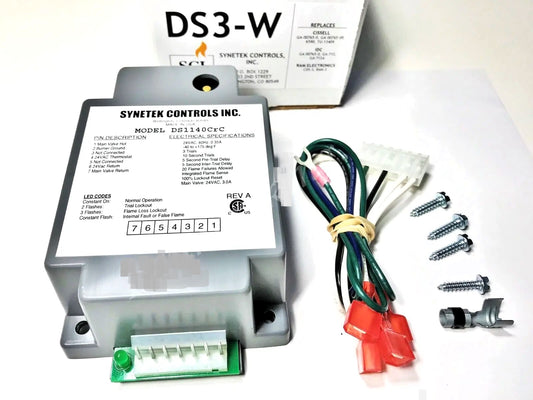 Synetek DS3-W Dryer IGNITION CONTROL 24V REPLACES: RAM-3, CDS-3, DS1140CRC