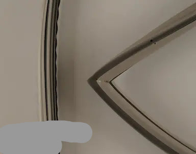 Whirlpool Refrigerator Door Gasket (Either Side, Gray) W10830055 >> OEM <<