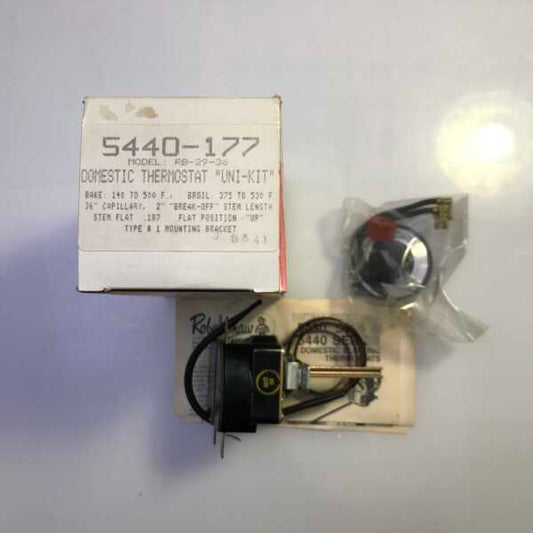 ROBERTSHAW OVEN THERMOSTAT 5440-177 >> NLA <<