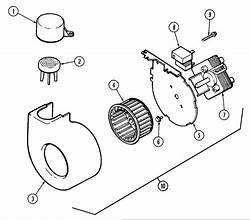 Maytag Dishwasher Air Vent Blower Fan Mtr Assy WP6-903767/903767 >NLA