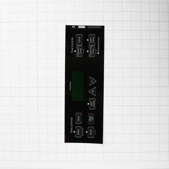 General Electric Oven/Range BLACK Overlay WB27T11080 >> NLA <<