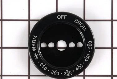 Whirlpool/Maytag Bezel Thermostat Knob Black 7740P019-60 >> NLA <<