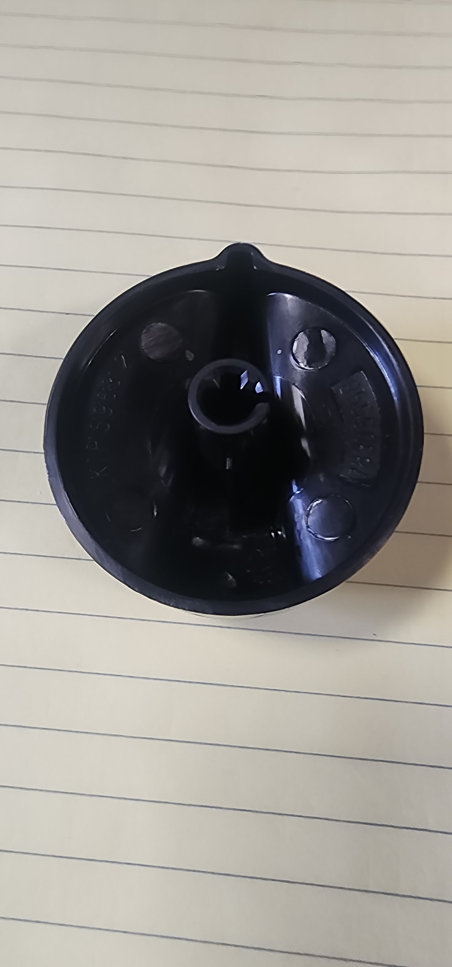 General Electric Range/Cooktop Top Burner Knob Black WB03K10035 >> OEM <<