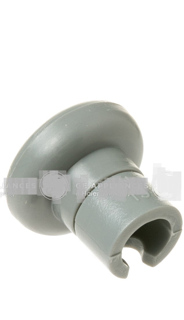 General Electric Dishwasher Upper Dishrack Stud & Roller Assembly WD12X27058 > NLA <