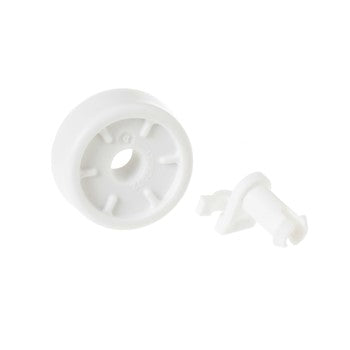 General Electric Dishwasher Lower Dishrack Stud & Roller Assembly WD12X5026 > NLA <
