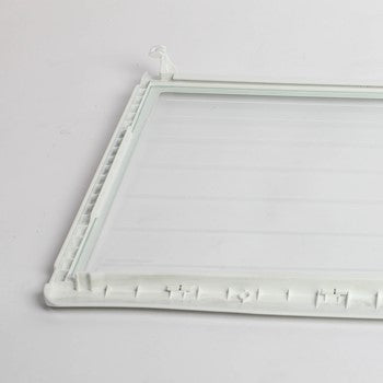 Whirlpool Refrigerator Sliding shelf with pan hanger and glass W10837901 >> OEM <<