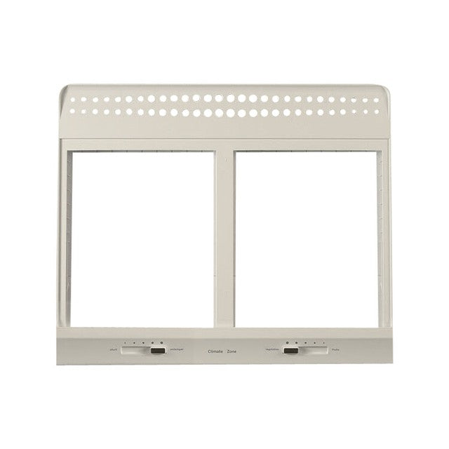 General Electric Refrigerator Vegetable Pan Cover W/ Slides WR32X21261 >> OEM <<