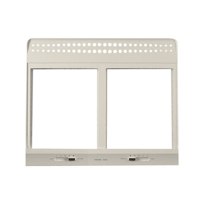 General Electric Refrigerator Vegetable Pan Cover W/ Slides WR32X21261 >> OEM <<