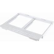 General Electric Refrigerator Vegetable Pan Cover W/ Slides WR32X21261 >> OEM <<