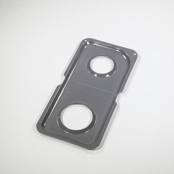 General Electric Range/Cooktop Double Drip Pan RIGHT SIDE GRAY WB34K10013 > NLA <