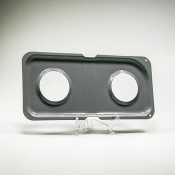 General Electric Range/Cooktop Double Drip Pan LEFT SIDE GRAY WB34K10014 >OEM <