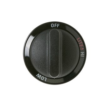 General Electric Oven/Range/Cooktop Top Burner Knob BLACK WB3K5263 >> NLA <<