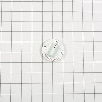 Whirlpool Stove/Range/Cooktop Top Burner Knob WHITE 74001385 / WP74001385 >> NLA <<