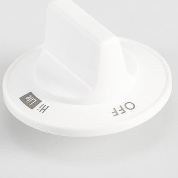 Whirlpool Oven/Range/Cooktop Top Burner Knob WHITE 74002497/WP74002497 >>NLA <<